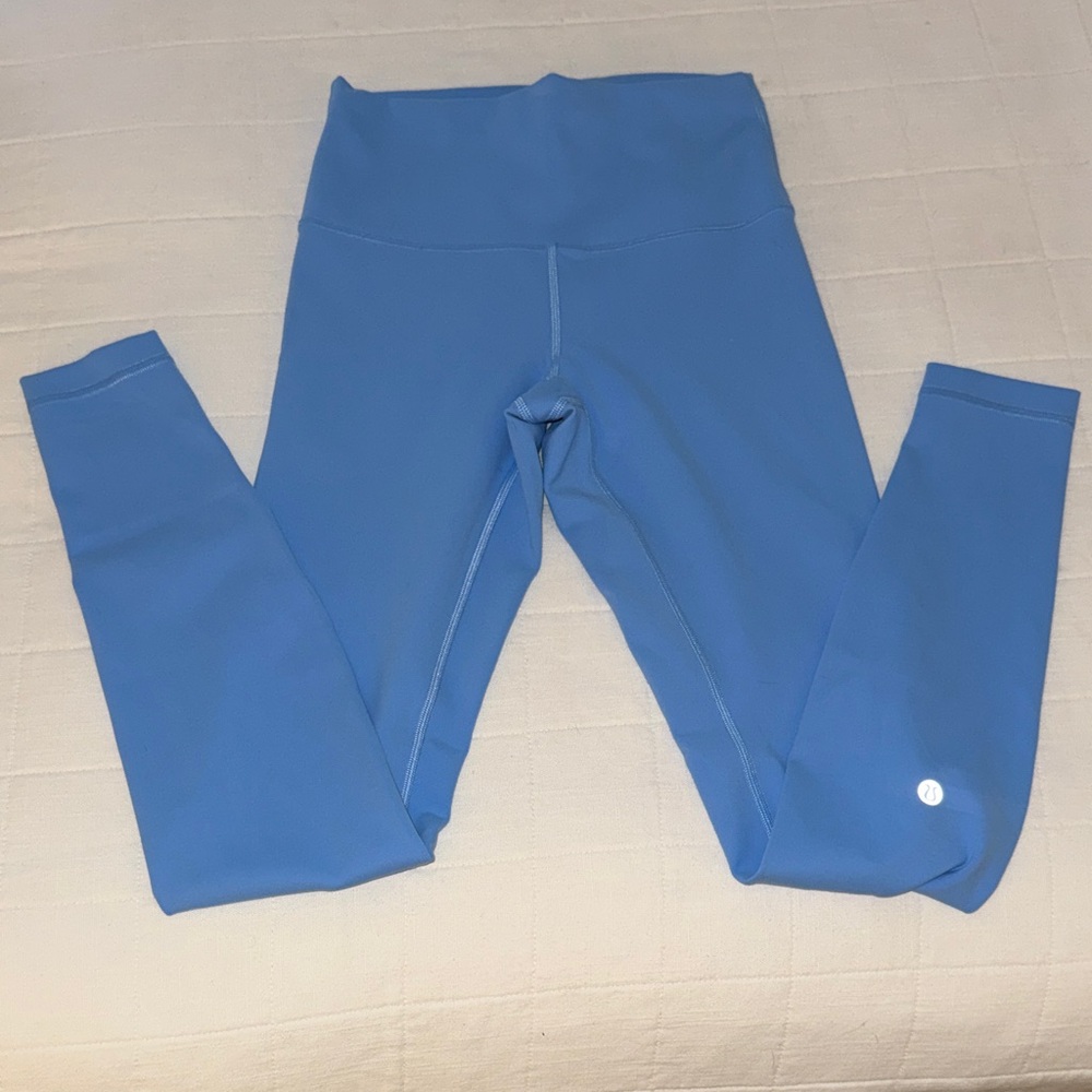 Lululemon Wunder Train High-Rise Tight 28” - Aero Blue - Size 6